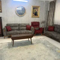 مبلمان ۸ نفره راحتی با میز غذاخوری