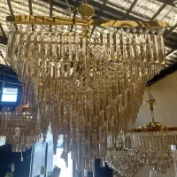 لوستر پر کریستال