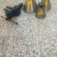 پیمانه روغن 3عددگیره رومیزی فولادی سایز100نونو