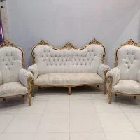 مبلمان سلطنتی 9نفره استیل کلاسیک نو