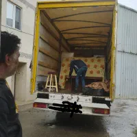 حمل و نقل وسایل کامیون مسقف