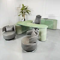 میز مدیریت ترنج تک نفره گردان