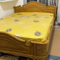 تخت دونفره چوب راش
