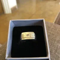 انگشتر پلاتین اصل خالص تک نگین پرنس