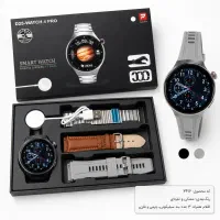 ساعت هوشمند صفحه گرد فول صفحه ۳ عدد بند زیبا