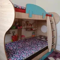 تخت دو طبقه ام دی اف