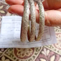 سه عدد النگو نقره سایز ۳