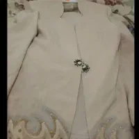 کت شلوار کرم