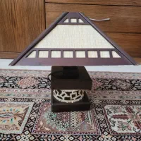 لوستر اتاق کودک و آباژور چوبی