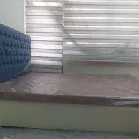 تخت دو نفره محکم ،مقاوم همراه با تشک برند بست