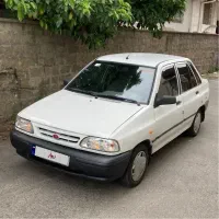 پراید ۱۳۱ سفید مدل ۹۰
