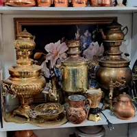 سماور زغالی قدیمی    (فروش و معاوضه بصورت کیلویی )