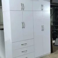 کمد لباسی کمد دیواری کشاب خور هشت درب مدل طاها