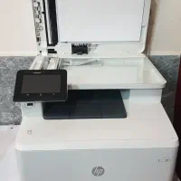 پرینتر رنگی لیزری HP M477fdw چهار کاره، وایفای