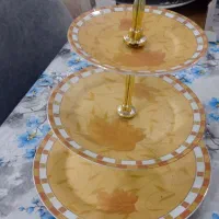 شیرینی خوری و شمعدان و میوه خوری و شکلات خوری