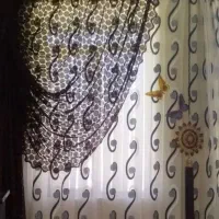 پرده ی حریر بزرگ پذیرایی