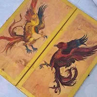 تخته نرد نقاشی شده