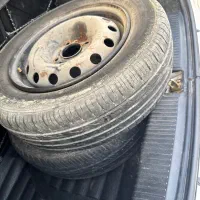 رینگ پژو با لاستیک نیمرو
