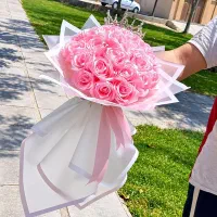 باکس و دسته گل روبانی/ربانی کادویی(زیر قیمت بازار)