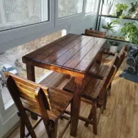میز دونفره میز وصندلی چهار نفره الینا