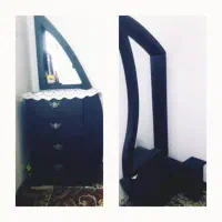 آینه دارو ،میزتلویزیون شیشه تُرک سالم