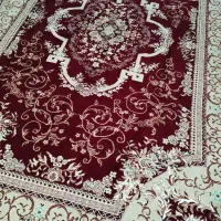 دو عدد فرش ماشینی شش متری سالم تمیز