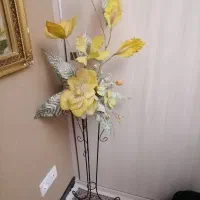 گل مصنوعی خارجی با پایه فرفورژه