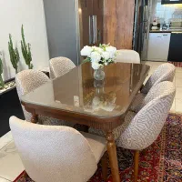 ست مبلمان تخت خواب شو و میزنهارخوری ۶ نفره