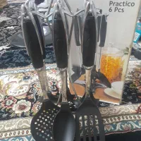 سرویس کفگیر وملاقه نو با جعبش