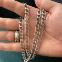 گردنبند نقره ۹۲۵ ایتالیایی نو مدل بافت ژاپنی