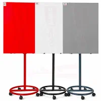 تخته وایت برد شیشه ای سایز 90×70 و 100×80 پرتابل