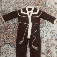لباس بچه سرهمی دستبافت و شلوار لی