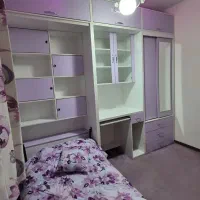 سرویس کامل دخترانه رنگ سفید یاسی