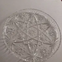 سینی و شکلات خوری کریستال