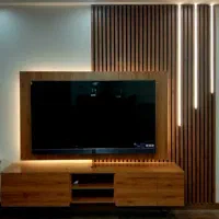 طراحی و اجرای تی وی وال تی وی روم میز تلویزیون TV