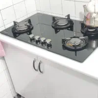 فروش ست کابینت اشپزخانه + همراه گاز صفحه ای