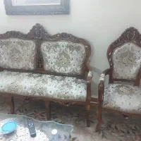 مبل استیل ۹ نفره چوب راش به شرط