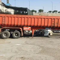 تریلی کمپرسی دو محور با تمامی وسایل