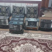 بخاری و چراغ نفتی قدیمی سالم