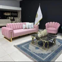 مبل صدفی ۷ نفره سبک جدید(مبلمان مانیا)