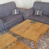مبل و گل میز