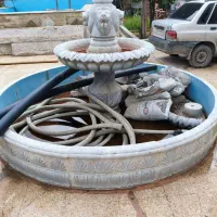 حوض سنگی وآبنما سنگی کاردست