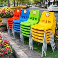 صندلی پلاستیکی مدل نسا میز نهارخوری