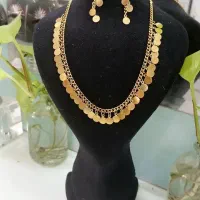 گردنبند دم وال دستبند کارتیر استیل موروارید ورساچ