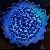 دسته گل پروانه ای