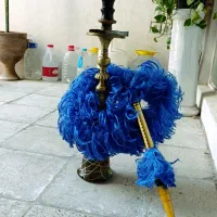 قلیون تنه برنجی