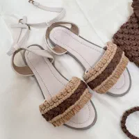 صندل مکرومه مدل گیس بافت