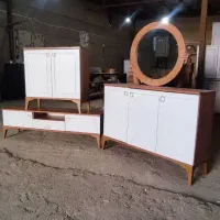 ست آینه کنسول و میز تی وی و جاکفشی(خرید از تولیدی)
