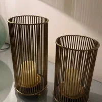 جاشمعی برنجی ۲ تیکه
