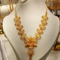 گردنبند بدون اجرت،مدل پنجشیر ، گالری طلا ی محمدی